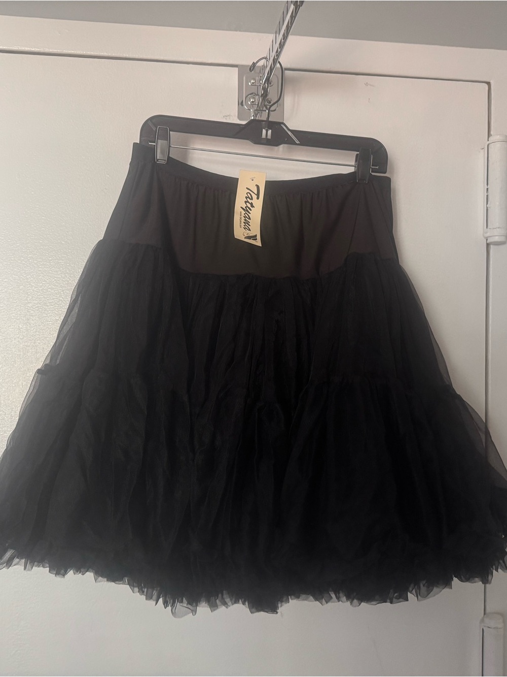 Tatyana Crinoline Skirt (Petticoat) in Black